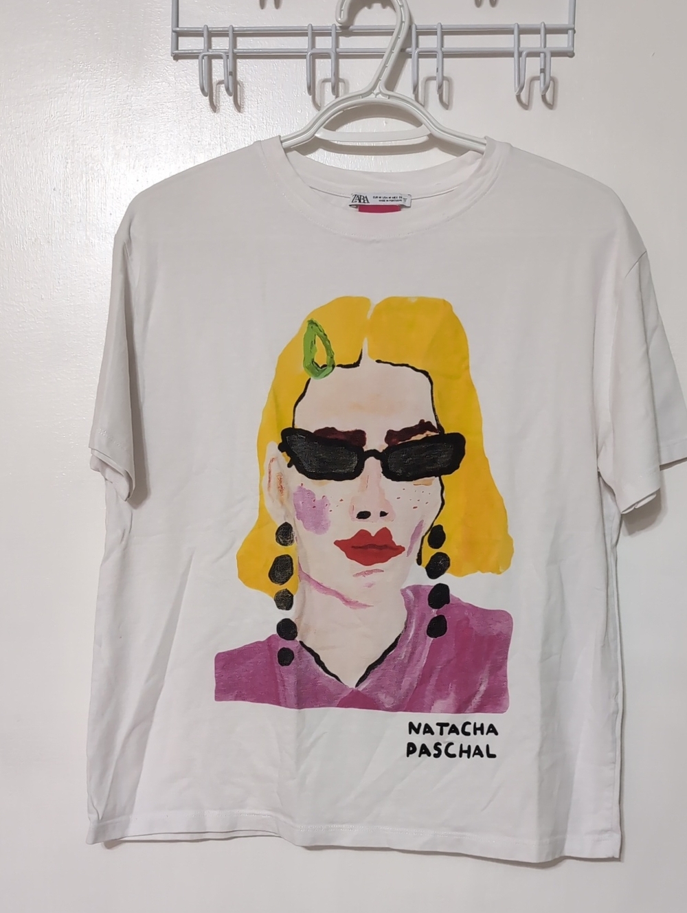 ZARA Natacha Paschal T-Shirt Medium